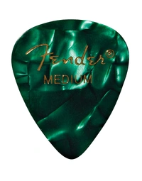 Fender American Premium Celluloid 351 Shape Picks Medium .71 Green Moto (Pack of 144)