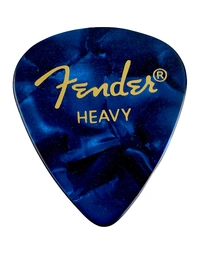 Fender American Premium Celluloid 351 Shape Picks Heavy .97 Blue Moto (Pack of 144)