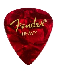 Fender American Premium Celluloid 351 Shape Picks Heavy .97 Red Moto (Pack of 144)