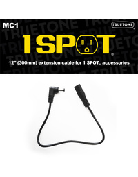 1 Spot Male to Female 12" DC Extension Cable