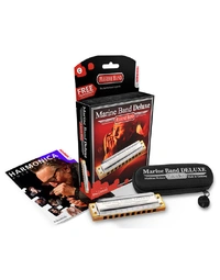 Hohner Marine Band Deluxe Harmonica Key of F