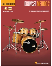 Hal Leonard Drumset Method Book 2 Book / Online Media