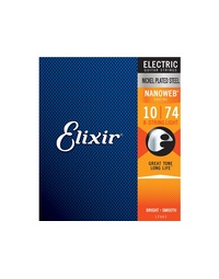 Elixir Electric Nanoweb 8 String Light 10-74 - 12062