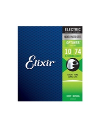Elixir Electric Optiweb 8 String Light 10-74 - 19062