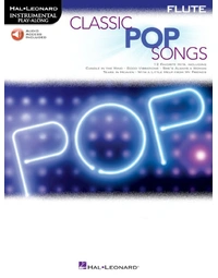 Classic Pop Songs For Flute Book / Online Audio