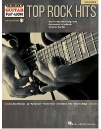 TOP ROCK HITS DELUXE GUITAR PLAYALONG V1 BK/OLA