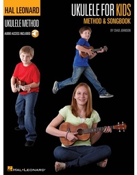 HL UKULELE FOR KIDS METHOD & SONGBOOK BK/OLA