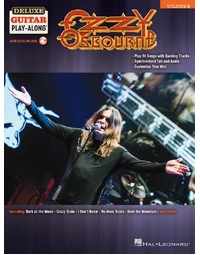 OZZY OSBOURNE DELUXE GUITAR PLAYALONG V8 BK/OLA