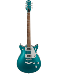 Gretsch G5222 Electromatic Double Jet BT with V-Stoptail LRL Ocean Turquoise