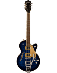 Gretsch G5655T-QM Electromatic Center Block Jr. Single-Cut Quilted Maple w/ Bigsby Hudson Sky