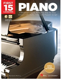 FIRST 15 LESSONS PIANO BK/OLM