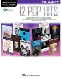 12 Pop Hits Trumpet Book / Online Audio