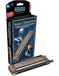 Hohner Super Chromonica Chromatic Harmonica Key of G