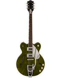 Gretsch G2604T Limited Edition Streamliner Rally II Centre Block w/ Bigsby LRL Rally Green Stain