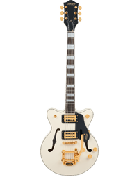 Gretsch G2655TG Streamliner Semi-Hollowbody Centre Block Jr Double-Cut Limited Edition w/ Bigsby LRL Vintage White