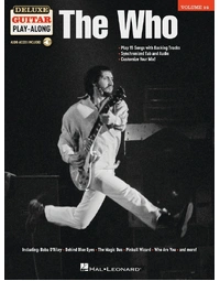 THE WHO DELUXE GUITAR PLAYALONG V16 BK/OLA