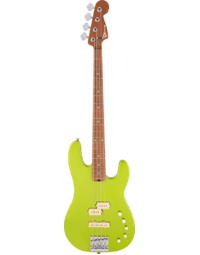Charvel Pro-Mod San Dimas Bass PJ IV CM Lime Green Metallic