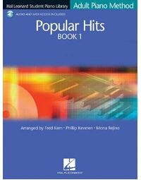 HLSPL ADULT PIANO POPULAR HITS BK1 BK/OLA
