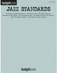 BUDGET BOOKS JAZZ STANDARDS EASY PIANO