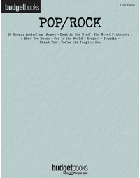BUDGET BOOKS POP ROCK EASY PIANO
