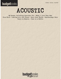 BUDGET BOOKS ACOUSTIC PVG