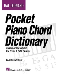 Hal Leonard Pocket Piano Chord Dictionary