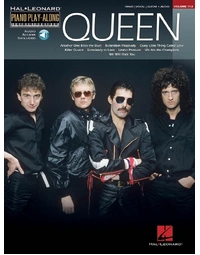 Queen Piano Play-Along Volume 113 Book / Online Audio