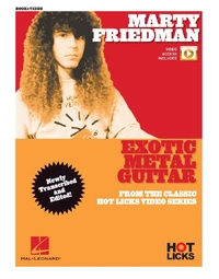 MARTY FRIEDMAN - EXOTIC METAL GUITAR BK/OLV
