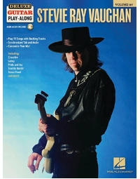 STEVIE RAY VAUGHAN DELUXE GUITAR PLAYALONG V27 BK/OLA
