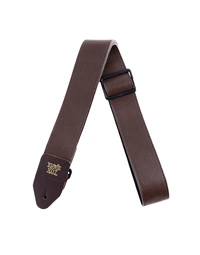 Ernie Ball 2" Tri-Glide Italian Leather Strap Brown