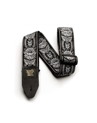Ernie Ball Silver Orleans Jacquard Strap