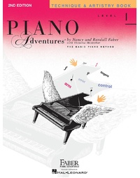 PIANO ADVENTURES TECHNIQUE ARTISTRY BK 1 2ND EDN