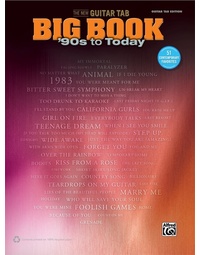 NEW GUITAR TAB BIG BOOK 90S TO TODAY