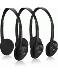 Behringer HO66 Budget 3-Pack Headphones