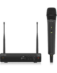 Behringer ULTRALINK XTM1-35 UHF Single Handheld Wireless Cardioid Dynamic Vocal Mic System (Mic + Receiver)