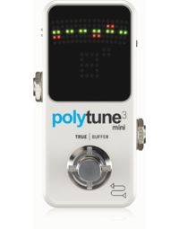 TC Electronic Polytune 3 Mini - Polyphonic & Chromatic Guitar Tuner