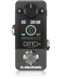 TC Electronic Ditto+ Multi-Session Digital Looper Pedal