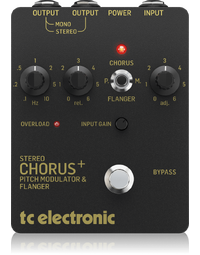 TC Electronic SCF Gold Stereo Chorus Flanger Pedal