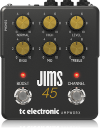 TC Electronic JIMS 45 Ampworx Vintage Series Dual Channel Guitar Preamp