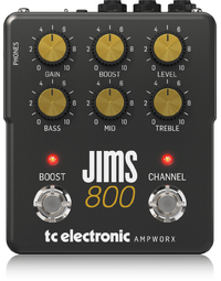 TC Electronic JIMS 800 Dual Channel Guitar Preamp Pedal