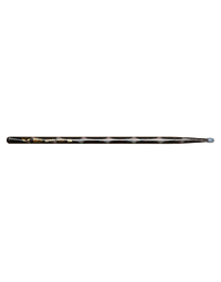 Vater VCBK5AN Colour Wrap 5A Black Optic Nylon Tip Drumsticks