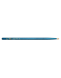 Vater VCB5A Colour Wrap 5A Blue Sparkle Wood Tip Drumsticks