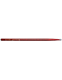 Vater VCR5AN Colour Wrap 5A Red Sparkle Nylon Tip Drumsticks