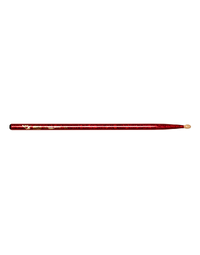 Vater VCR5A Colour Wrap 5A Red Sparkle Wood Tip Drumsticks