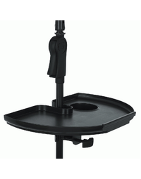 Gator GFW-MICACCTRAY Frameworks Mic Stand Accessory Tray W/Drink Holder