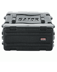 Gator GRR-4L Standard Depth Rolling Moulded PE Rack Hard Case 4U