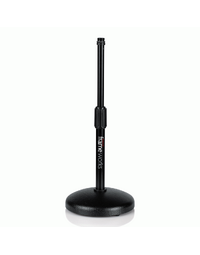 Gator GFW-MIC-0501 Frameworks Desktop Microphone Stand W/Round Weighted Base & Adjustable Height
