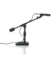 Gator GFW-MIC-0822 Frameworks Telescoping Boom Microphone Stand For Desktop & Bass Drum