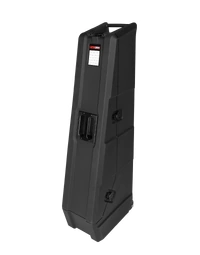 Gator GTR-MINIVAULT-B2 Mini Vault 2 For 2 Electric Bass Guitars Roto Moulded Vault Hard Case w/ Wheels