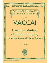 VACCAI - PRACTICAL METHOD ITALIAN SINGING MEZZO/BARITONE